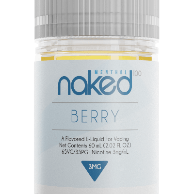 Naked 100 メンソール - ベリー 60ml (旧名: ベリークール )