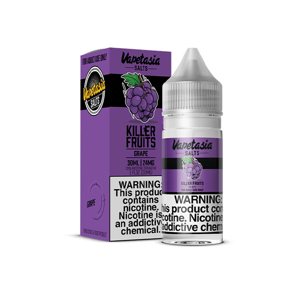 Vapetasia キラーフルーツ・グレープ Salt 30ml