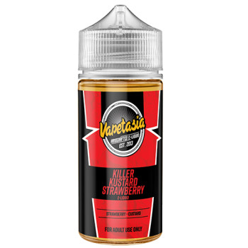 Vapetasia キラーカスタードストロベリー 100ml (日本国内配送)