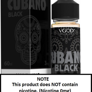 VGOD Ejuice キューバノブラック 60ml (日本国内配送)