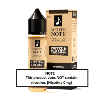 *クリアランスセール* White Note コーヒー & キャラメル・タバコ 60ml (日本国内配送)