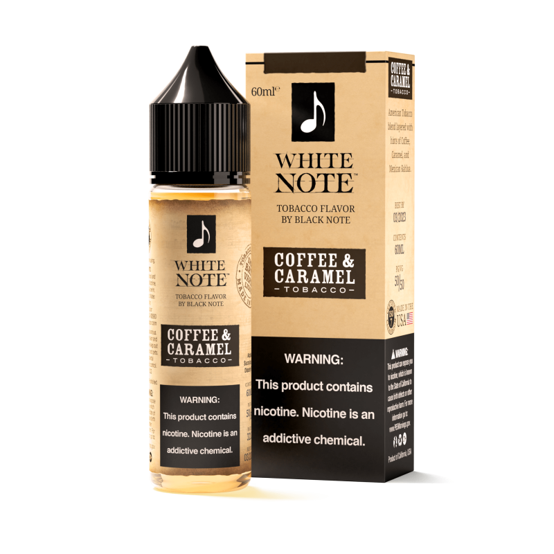 White Note コーヒー & キャラメル・タバコ 60ml