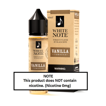 *クリアランスセール* White Note バニラ・タバコ 60ml (日本国内配送)