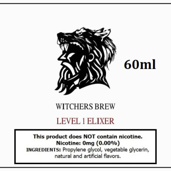 Witchers Brew レベル１エリクサー 60ml (日本国内配送)